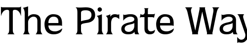 Font : ITCQuorum-Medium Custom Text : The Pirate Way Test your own text here Click to download or to view this font on a tshirt that can be custom printed in Bali