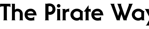 Font : ITCSerifGothic-ExtraBold Custom Text : The Pirate Way Test your own text here Click to download or to view this font on a tshirt that can be custom printed in Bali