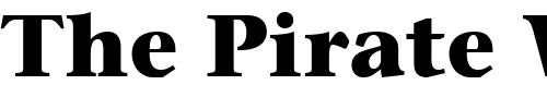 Font : ITCStoneSerif-Bold Custom Text : The Pirate Way Test your own text here Click to download or to view this font on a tshirt that can be custom printed in Bali