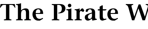Font : ITCStoneSerif-SemiBold Custom Text : The Pirate Way Test your own text here Click to download or to view this font on a tshirt that can be custom printed in Bali