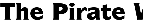 Font : ITCSymbol-Black Custom Text : The Pirate Way Test your own text here Click to download or to view this font on a tshirt that can be custom printed in Bali