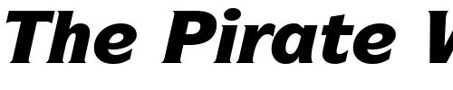 Font : ITCSymbol-Black-Italic Custom Text : The Pirate Way Test your own text here Click to download or to view this font on a tshirt that can be custom printed in Bali