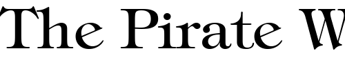 Font : ITCTiffany-Medium Custom Text : The Pirate Way Test your own text here Click to download or to view this font on a tshirt that can be custom printed in Bali