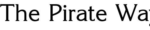 Font : ITC_-Korinna-Normal Custom Text : The Pirate Way Test your own text here Click to download or to view this font on a tshirt that can be custom printed in Bali