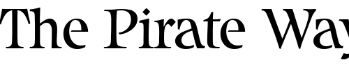 Font : Iceberg-Regular Custom Text : The Pirate Way Test your own text here Click to download or to view this font on a tshirt that can be custom printed in Bali