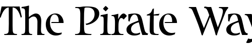 Font : Iceberg-Regular-DB Custom Text : The Pirate Way Test your own text here Click to download or to view this font on a tshirt that can be custom printed in Bali