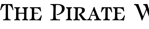 Font : IcebergSmc-Regular-DB Custom Text : The Pirate Way Test your own text here Click to download or to view this font on a tshirt that can be custom printed in Bali