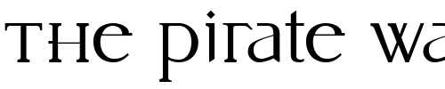 Font : Idiosynoptium-Regular Custom Text : The Pirate Way Test your own text here Click to download or to view this font on a tshirt that can be custom printed in Bali