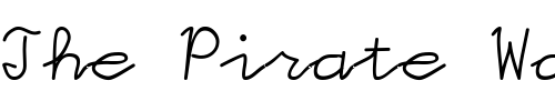 Font : IggoliteMono Custom Text : The Pirate Way Test your own text here Click to download or to view this font on a tshirt that can be custom printed in Bali