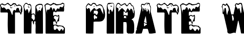 Font : Igloo-Regular Custom Text : The Pirate Way Test your own text here Click to download or to view this font on a tshirt that can be custom printed in Bali
