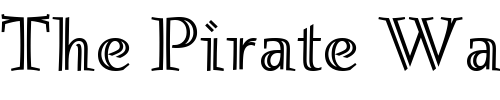 Font : Ignatius-ICG Custom Text : The Pirate Way Test your own text here Click to download or to view this font on a tshirt that can be custom printed in Bali