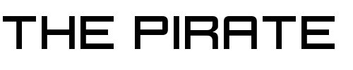 Font : Ignis-et-Glacies--Sharp Custom Text : The Pirate Way Test your own text here Click to download or to view this font on a tshirt that can be custom printed in Bali