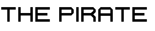 Font : Ignis-et-Glacies-Extra-Sharp Custom Text : The Pirate Way Test your own text here Click to download or to view this font on a tshirt that can be custom printed in Bali