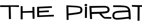 Font : IguanaLover-BTN-Wide-Bd Custom Text : The Pirate Way Test your own text here Click to download or to view this font on a tshirt that can be custom printed in Bali
