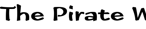 Font : Immi505 Custom Text : The Pirate Way Test your own text here Click to download or to view this font on a tshirt that can be custom printed in Bali