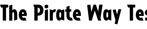 Font : ImpactaLL Custom Text : The Pirate Way Test your own text here Click to download or to view this font on a tshirt that can be custom printed in Bali