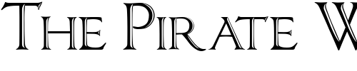 Font : ImperatorBronzeSmallCaps Custom Text : The Pirate Way Test your own text here Click to download or to view this font on a tshirt that can be custom printed in Bali