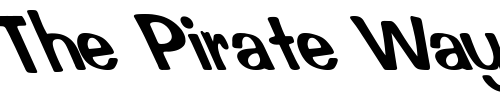 Font : Impressed-Left Custom Text : The Pirate Way Test your own text here Click to download or to view this font on a tshirt that can be custom printed in Bali