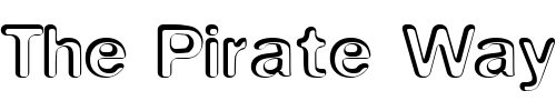 Font : Impressed-Metal Custom Text : The Pirate Way Test your own text here Click to download or to view this font on a tshirt that can be custom printed in Bali