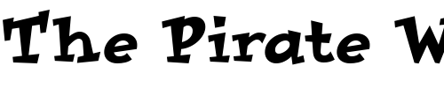 Font : ImprovICG Custom Text : The Pirate Way Test your own text here Click to download or to view this font on a tshirt that can be custom printed in Bali