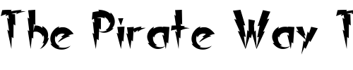 Font : In-A-Flash Custom Text : The Pirate Way Test your own text here Click to download or to view this font on a tshirt that can be custom printed in Bali