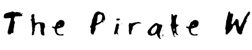 Font : InAscorbicAcid Custom Text : The Pirate Way Test your own text here Click to download or to view this font on a tshirt that can be custom printed in Bali