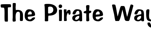 Font : InadonSSK-Regular Custom Text : The Pirate Way Test your own text here Click to download or to view this font on a tshirt that can be custom printed in Bali