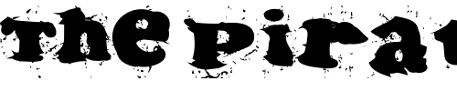 Font : IncantationTwo Custom Text : The Pirate Way Test your own text here Click to download or to view this font on a tshirt that can be custom printed in Bali