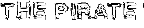 Font : Inch-75 Custom Text : The Pirate Way Test your own text here Click to download or to view this font on a tshirt that can be custom printed in Bali