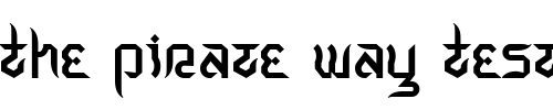 Font : Indochine Custom Text : The Pirate Way Test your own text here Click to download or to view this font on a tshirt that can be custom printed in Bali