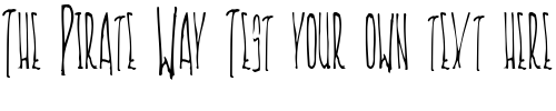 Font : Industria Custom Text : The Pirate Way Test your own text here Click to download or to view this font on a tshirt that can be custom printed in Bali