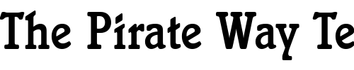 Font : ItaliaDMedCon Custom Text : The Pirate Way Test your own text here Click to download or to view this font on a tshirt that can be custom printed in Bali