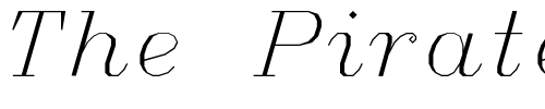 Font : ItalicC Custom Text : The Pirate Way Test your own text here Click to download or to view this font on a tshirt that can be custom printed in Bali