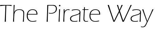 Font : ItcEras-Light Custom Text : The Pirate Way Test your own text here Click to download or to view this font on a tshirt that can be custom printed in Bali