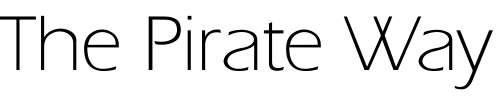 Font : ItcEras-Light-Normal Custom Text : The Pirate Way Test your own text here Click to download or to view this font on a tshirt that can be custom printed in Bali