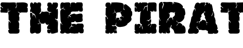 Font : JFRockSolid Custom Text : The Pirate Way Test your own text here Click to download or to view this font on a tshirt that can be custom printed in Bali