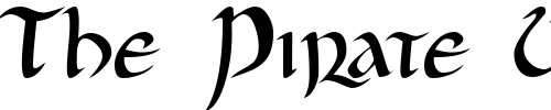 Font : JGJ-Uncial Custom Text : The Pirate Way Test your own text here Click to download or to view this font on a tshirt that can be custom printed in Bali