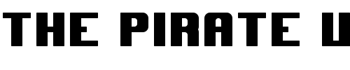 Font : JHUF Custom Text : The Pirate Way Test your own text here Click to download or to view this font on a tshirt that can be custom printed in Bali