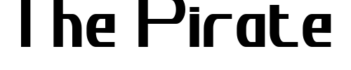 Font : JH_Digital-Nominal Custom Text : The Pirate Way Test your own text here Click to download or to view this font on a tshirt that can be custom printed in Bali