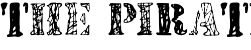 Font : JJStencil-Trial-Version Custom Text : The Pirate Way Test your own text here Click to download or to view this font on a tshirt that can be custom printed in Bali