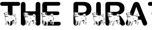 Font : JLR-Doggon Custom Text : The Pirate Way Test your own text here Click to download or to view this font on a tshirt that can be custom printed in Bali