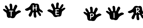 Font : JLR-Gimme-Five Custom Text : The Pirate Way Test your own text here Click to download or to view this font on a tshirt that can be custom printed in Bali