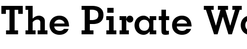 Font : Jaak-SSi-Bold Custom Text : The Pirate Way Test your own text here Click to download or to view this font on a tshirt that can be custom printed in Bali