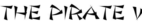 Font : Jade-Monkey-BTN Custom Text : The Pirate Way Test your own text here Click to download or to view this font on a tshirt that can be custom printed in Bali