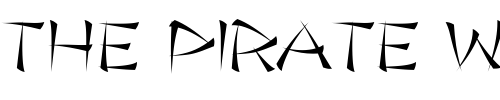 Font : Jade-Monkey-BTN-Light Custom Text : The Pirate Way Test your own text here Click to download or to view this font on a tshirt that can be custom printed in Bali