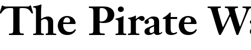 Font : Janson-OldStyle-SSi-Bold-Oldstyle-Figures Custom Text : The Pirate Way Test your own text here Click to download or to view this font on a tshirt that can be custom printed in Bali