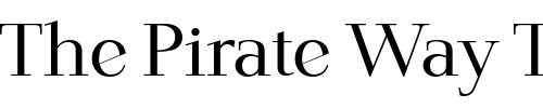 Font : JardineLight Custom Text : The Pirate Way Test your own text here Click to download or to view this font on a tshirt that can be custom printed in Bali