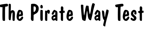 Font : JargonSSK Custom Text : The Pirate Way Test your own text here Click to download or to view this font on a tshirt that can be custom printed in Bali