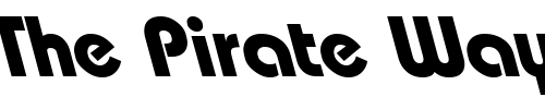 Font : JasminBold Custom Text : The Pirate Way Test your own text here Click to download or to view this font on a tshirt that can be custom printed in Bali