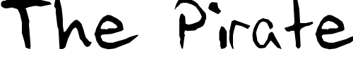 Font : Jason-s-Handwriting Custom Text : The Pirate Way Test your own text here Click to download or to view this font on a tshirt that can be custom printed in Bali